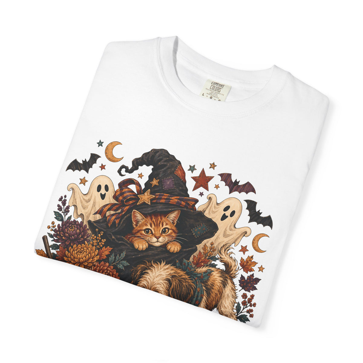 Tricks, Treats & Paws – Cute Halloween Dog & Cat T-Shirt