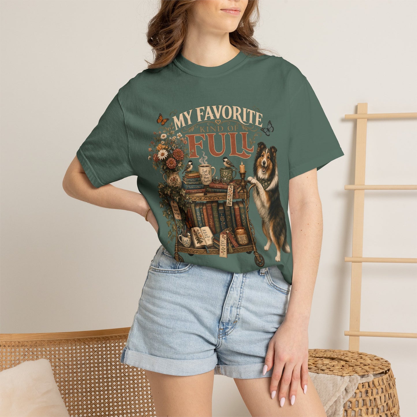 My Favorite Kind of Full — Cute Pet Lover T-Shirt