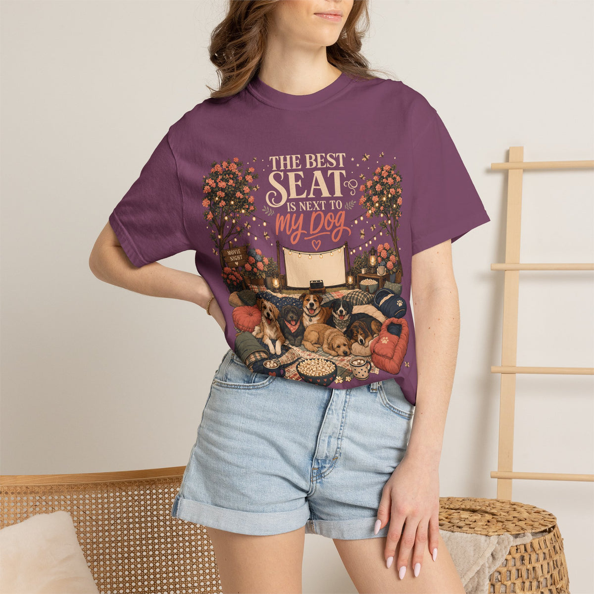 The Best Seat Is Next to My Dog T-Shirt