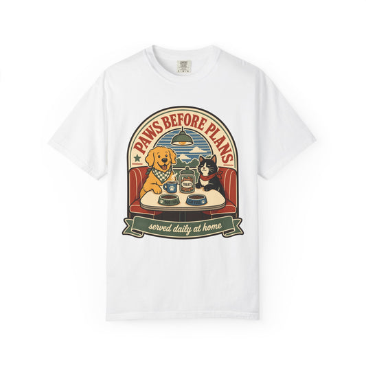 Paws Before Plans Pet Lover — Cute Pet Lover T-Shirt