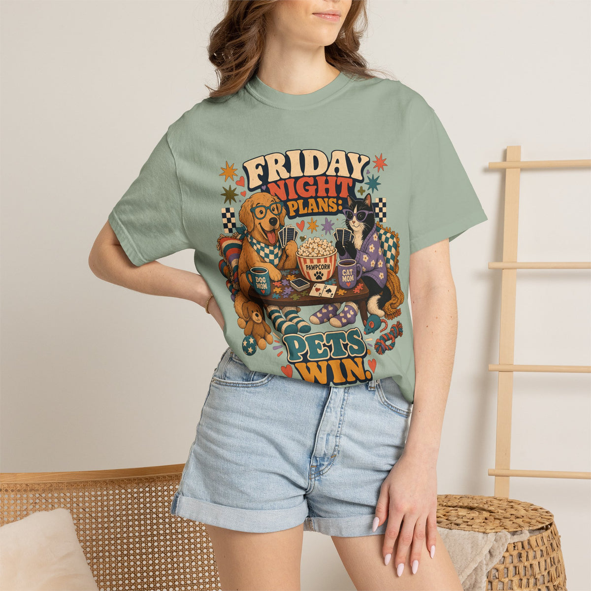 Friday Night Plans Pets — Cute Pet Lover T-Shirt