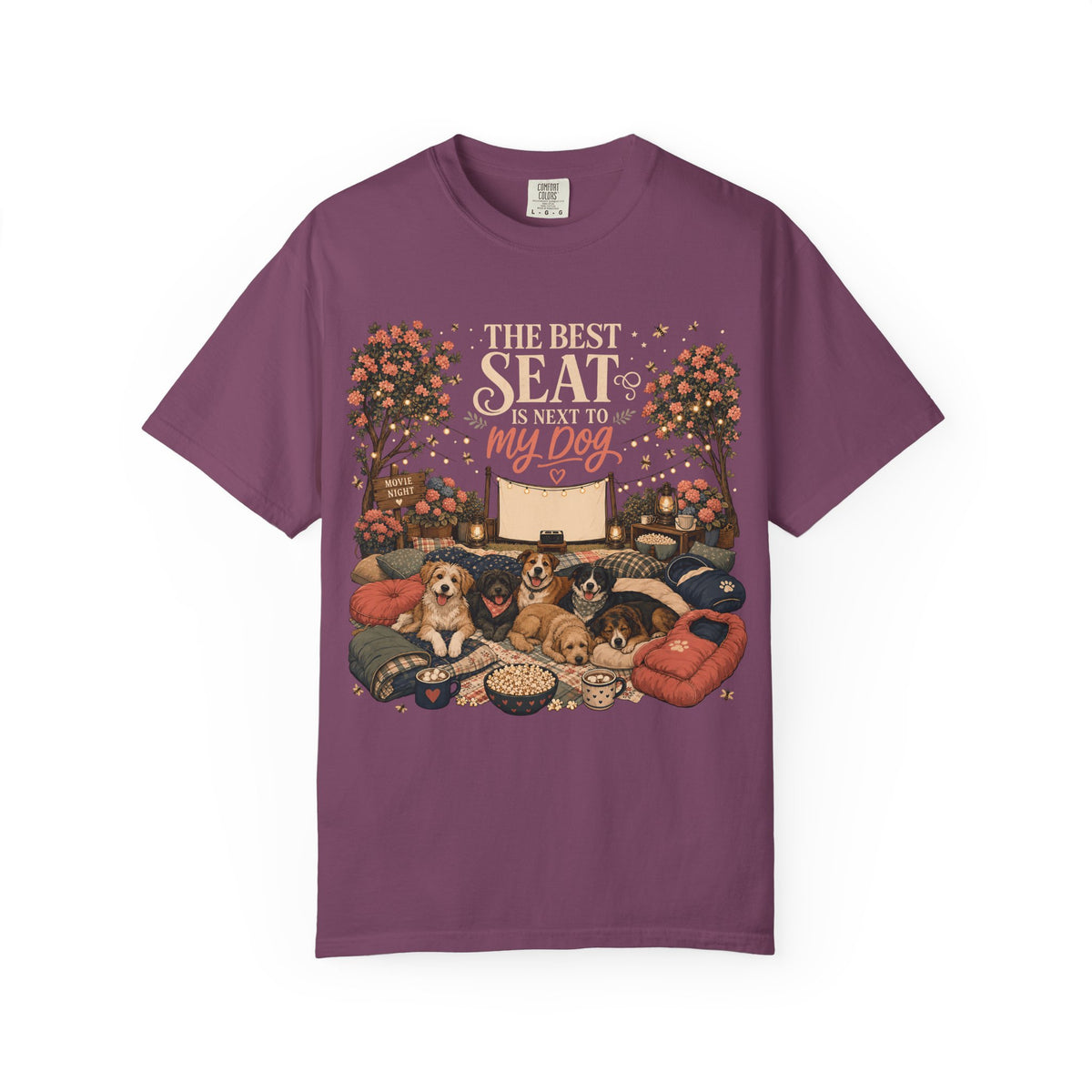 The Best Seat Is Next to My Dog T-Shirt