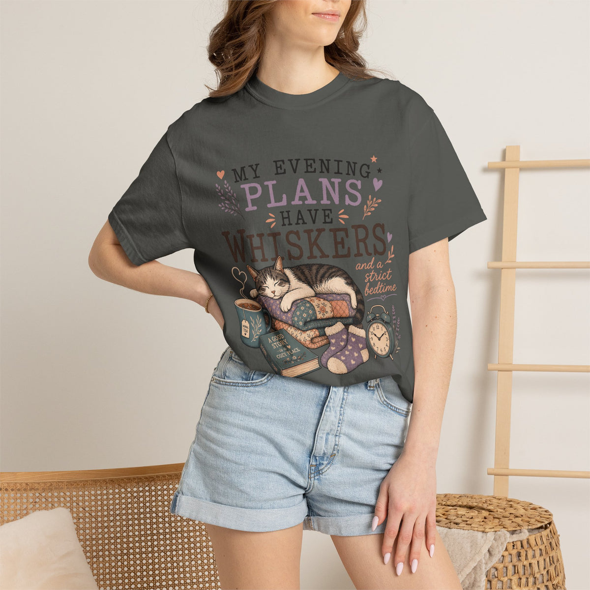 My Evening Plans Have Whiskers T-Shirt