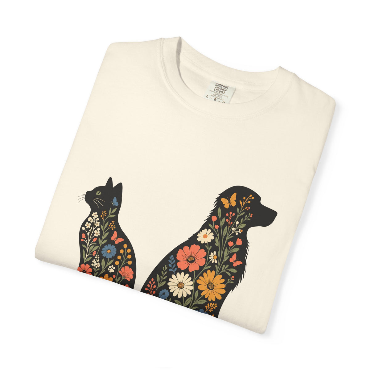 Botanical Dog and Cat Lover — Cute Pet Lover T-Shirt