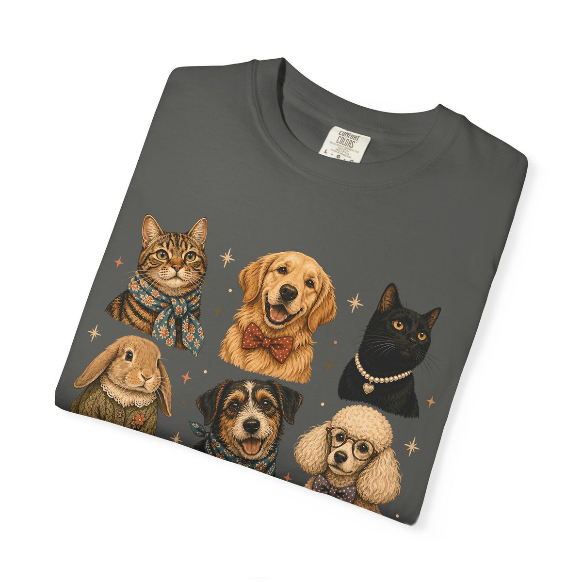 Chic Pet Portrait Gallery T-Shirt