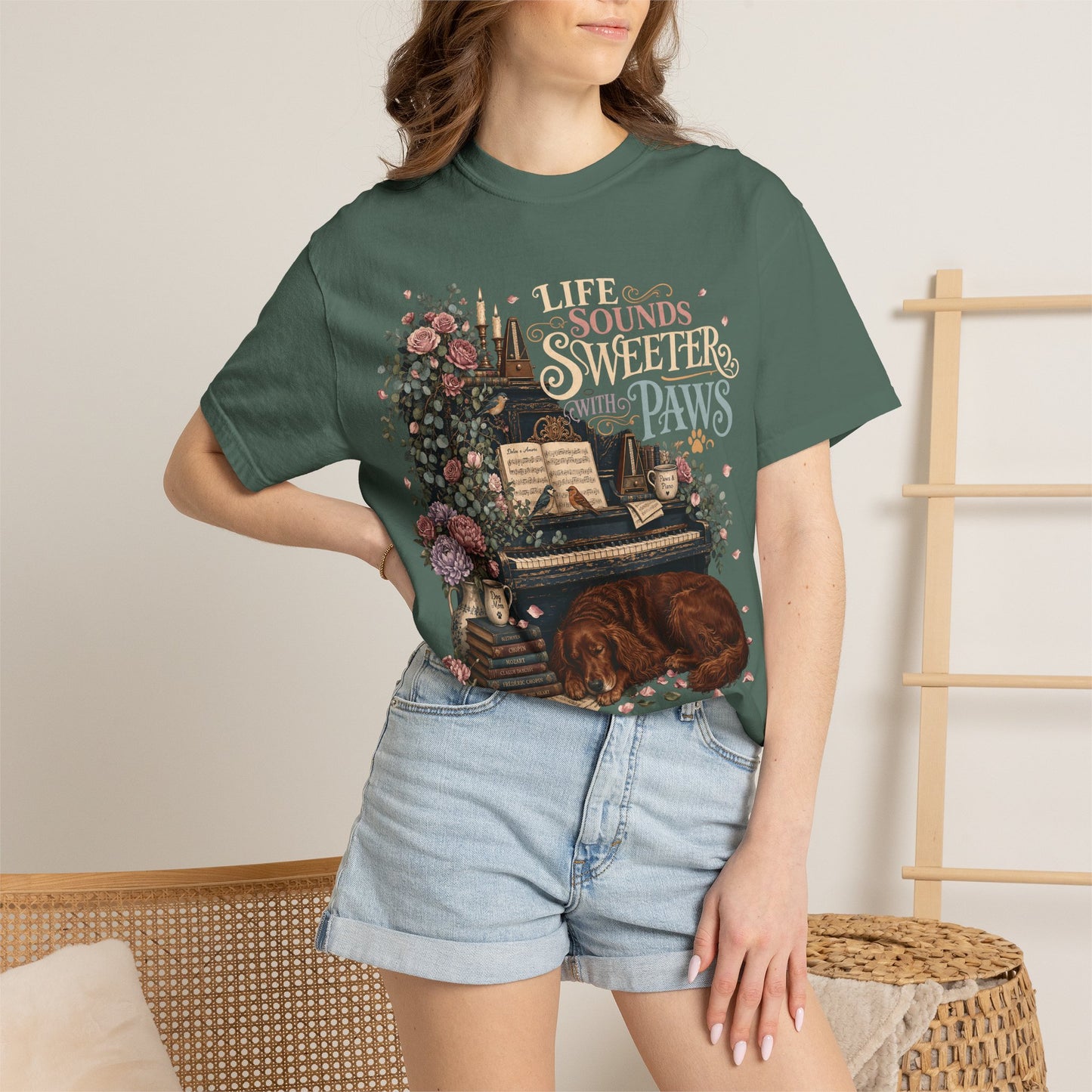 Life Sounds Sweeter With Paws T-Shirt