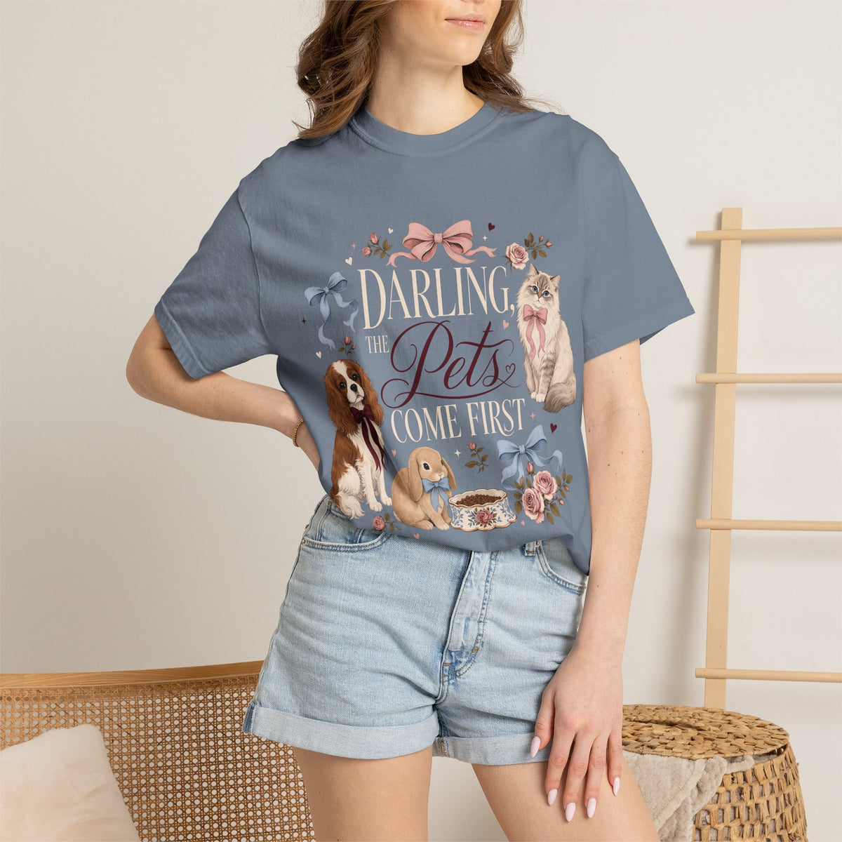 Darling the Pets Come First T-Shirt