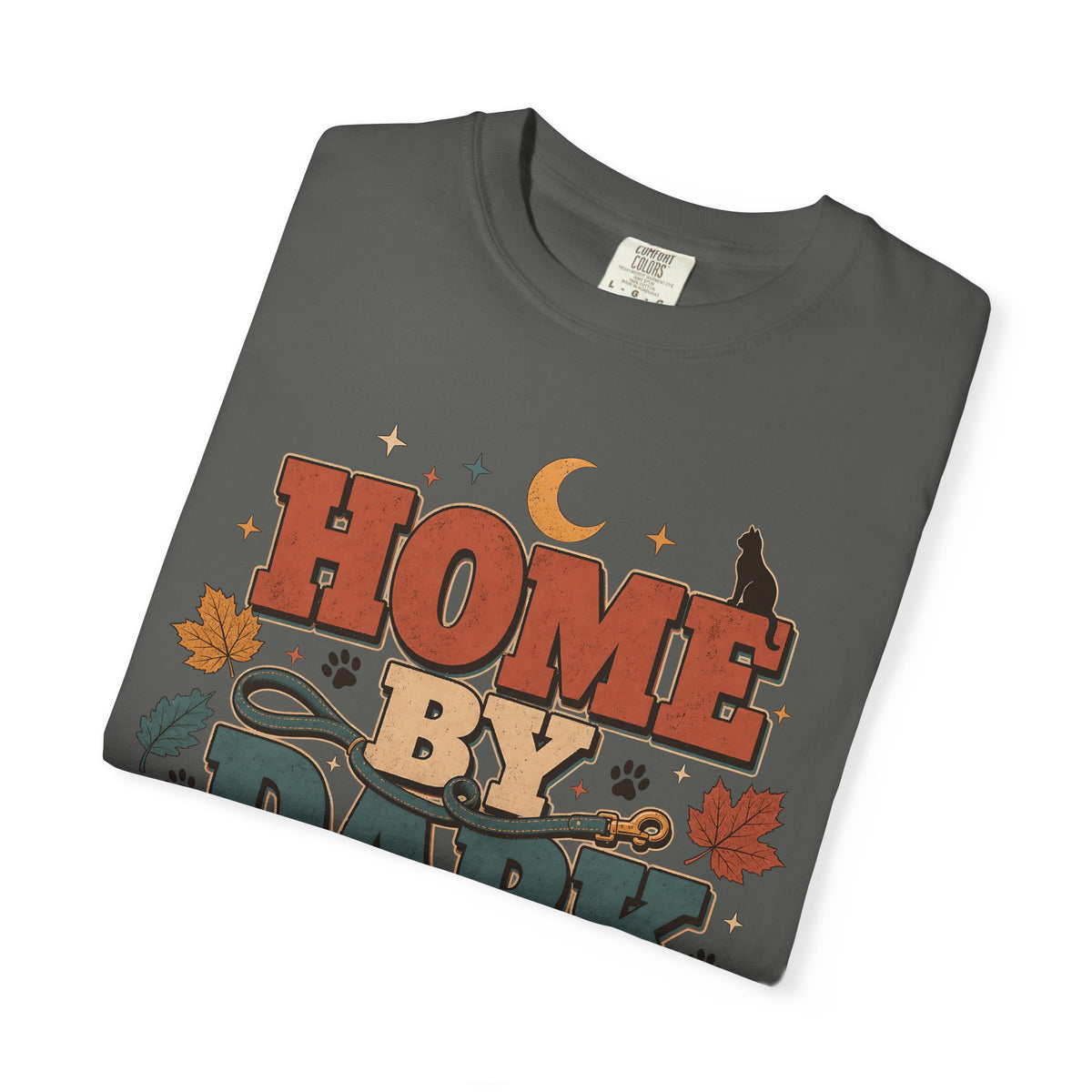 Home By Dark For The Pets T-Shirt – Funny Introvert Pet Parent Graphic Tee