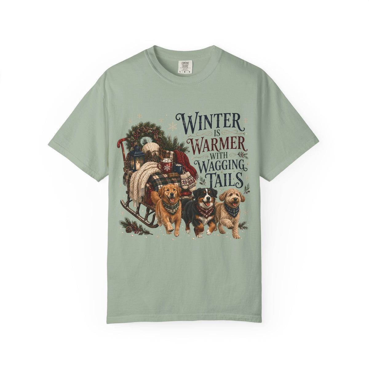Winter Is Warmer With Wagging T-Shirt