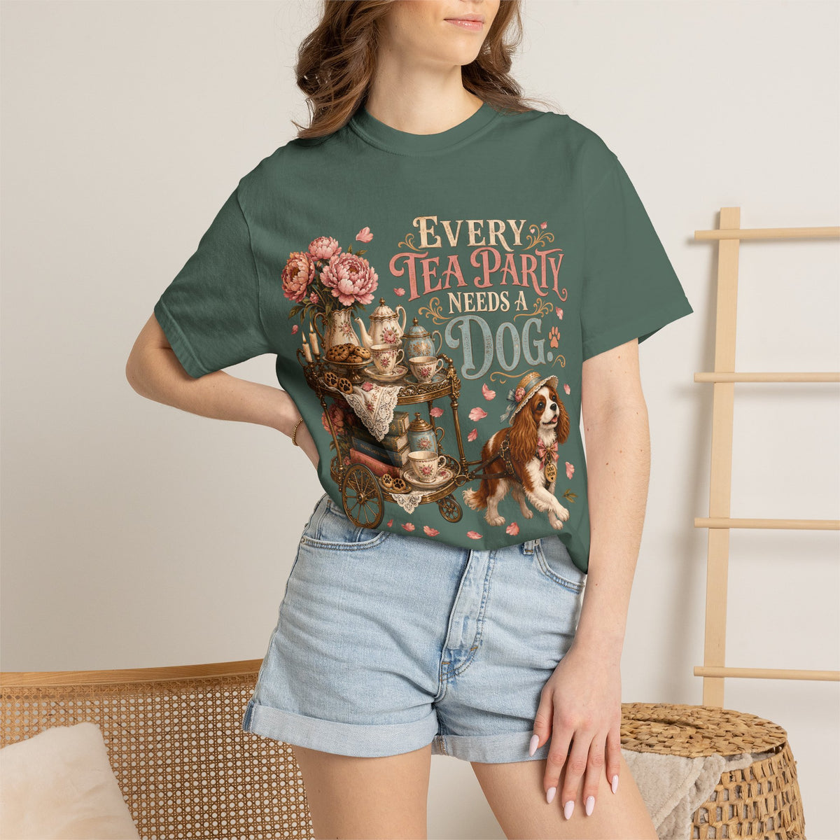 Every Tea Party Needs a Dog T-Shirt