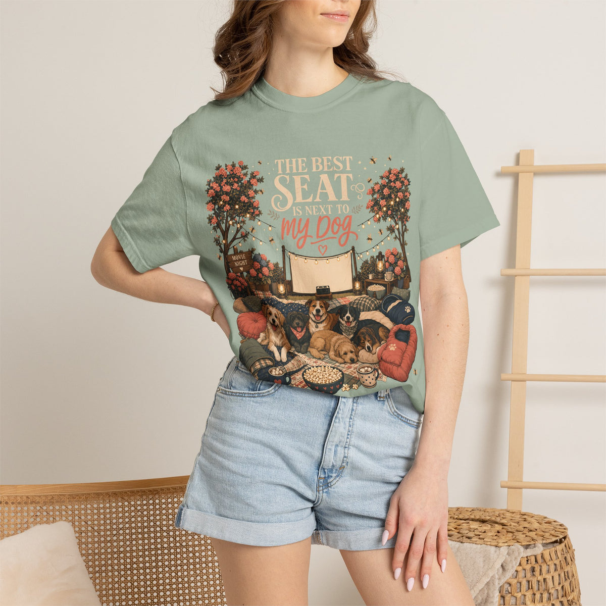 The Best Seat Is Next to My Dog T-Shirt