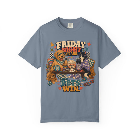 Friday Night Plans Pets — Cute Pet Lover T-Shirt