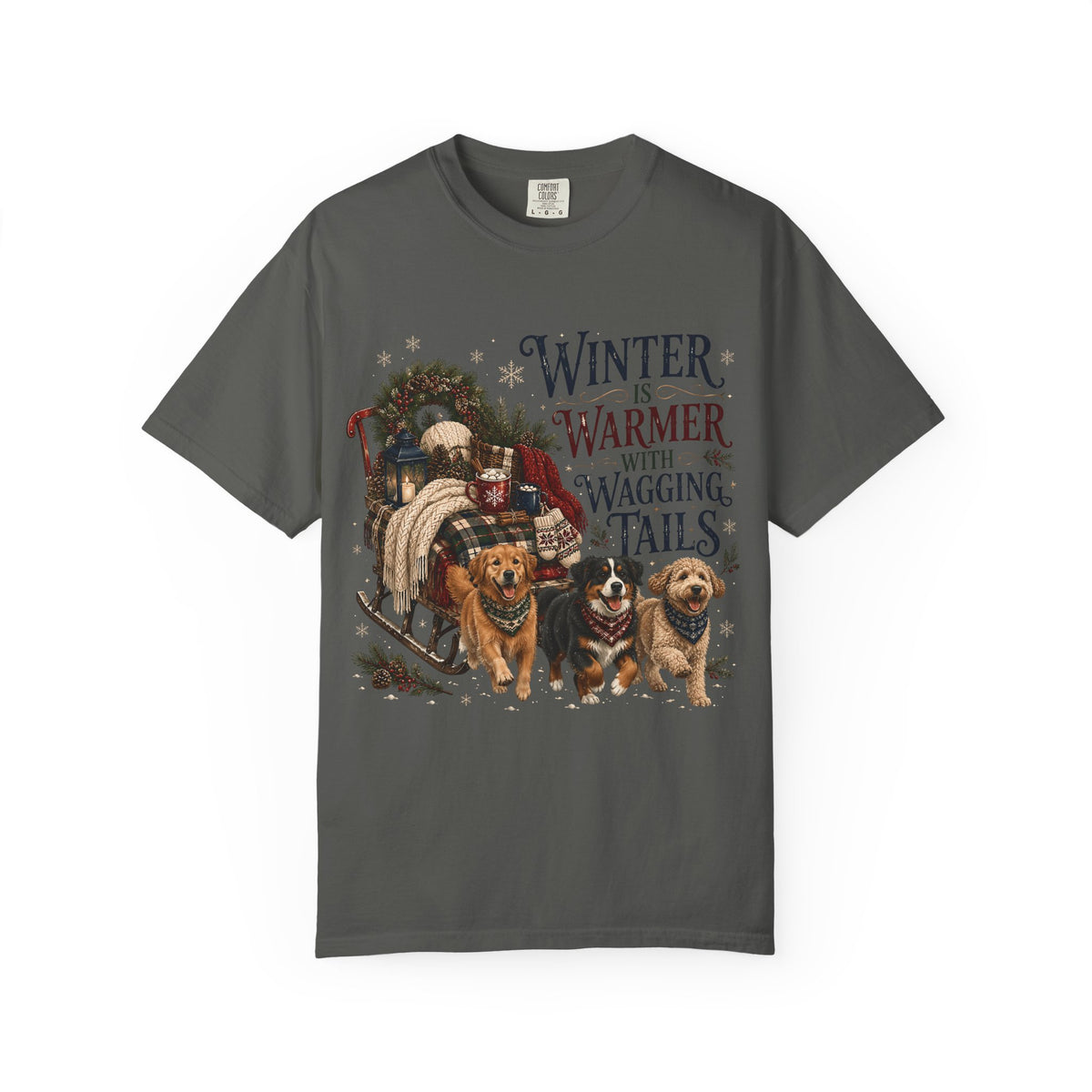 Winter Is Warmer With Wagging T-Shirt