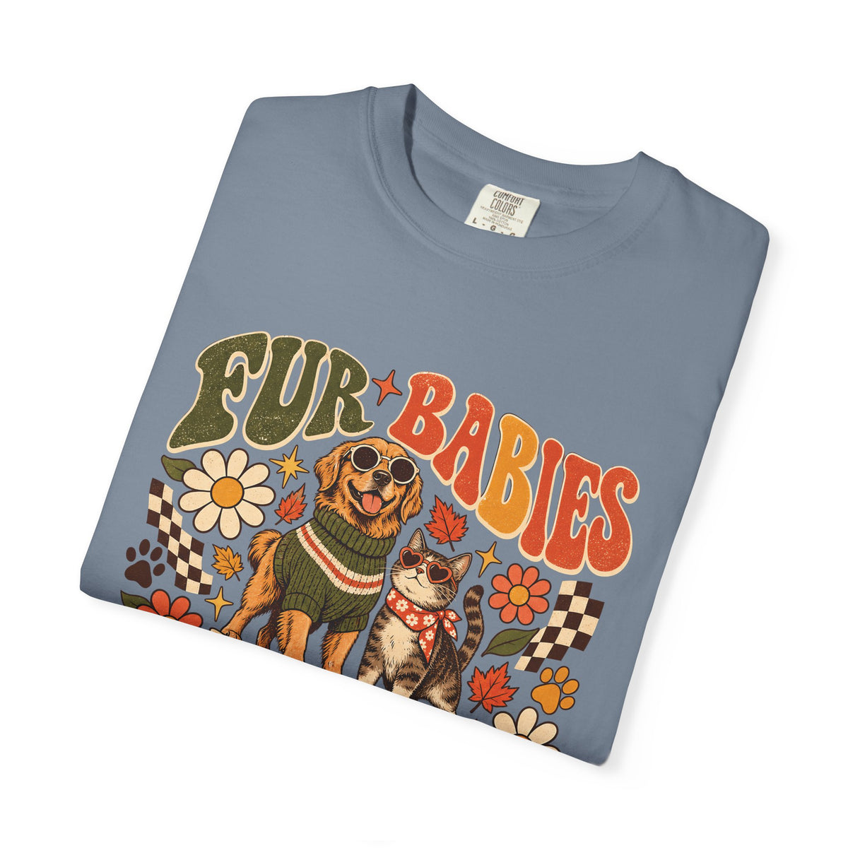 Fur Babies Before Errands T-Shirt – Funny Dog & Cat Pet Lover Tee