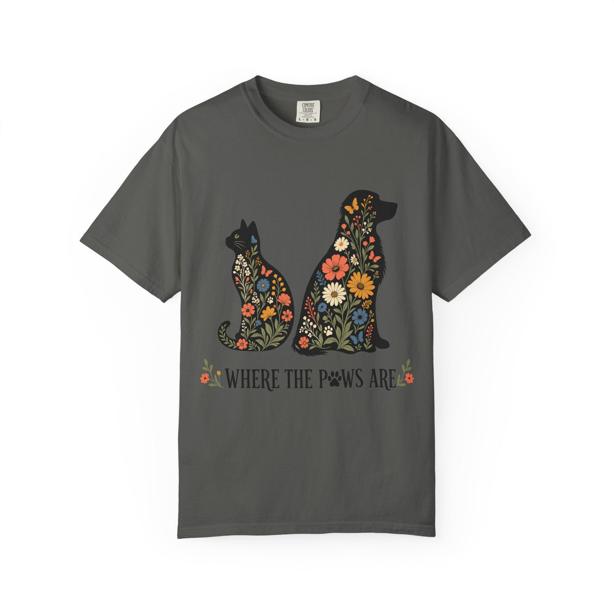 Botanical Dog and Cat Lover — Cute Pet Lover T-Shirt