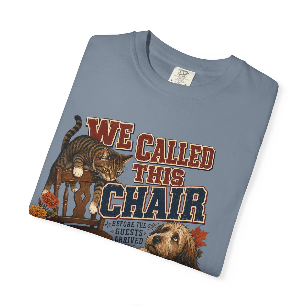 We Called This Chair – Funny Dog & Cat Pet Lover T-Shirt