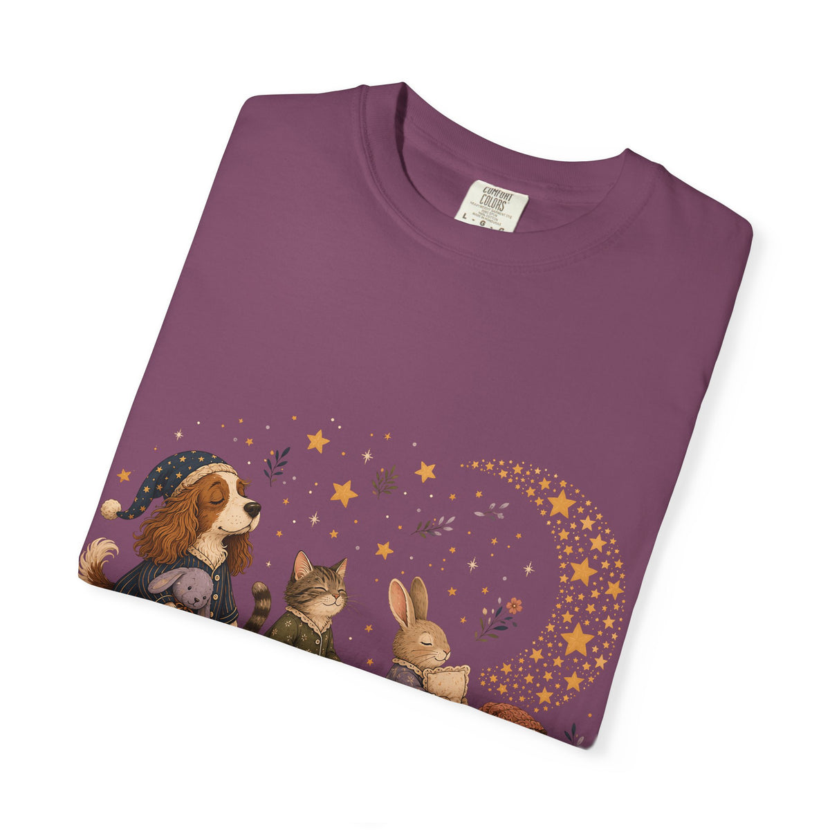 Cozy Bedtime Pet Parade T-Shirt