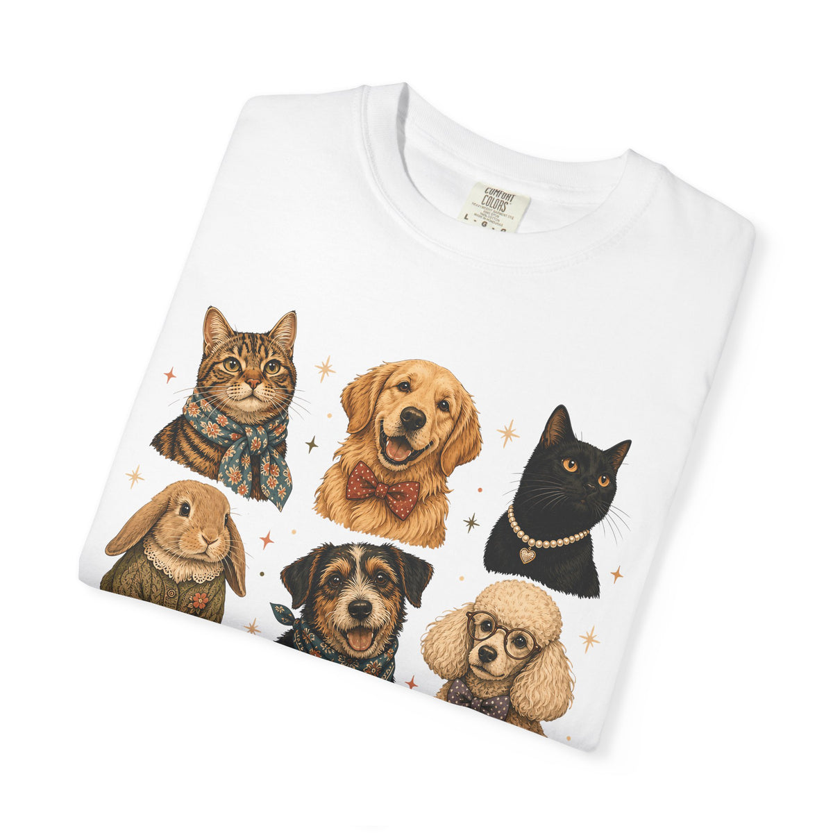 Chic Pet Portrait Gallery T-Shirt