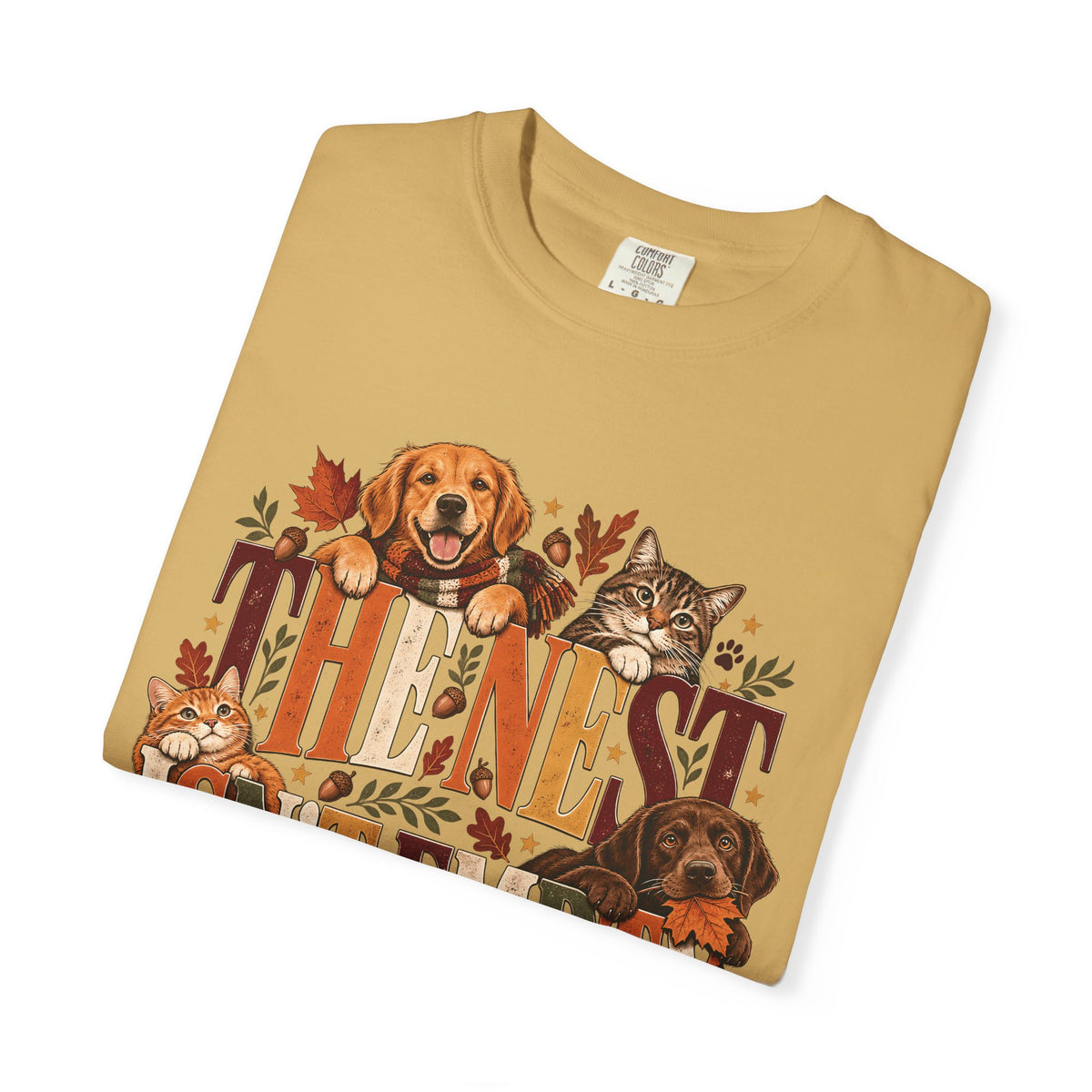 The Nest Isn't Empty It's Covered in Fur T-Shirt – Funny Empty Nester Pet Lover Tee