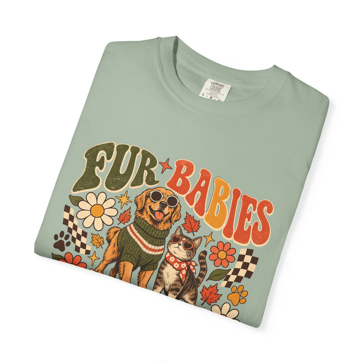 Fur Babies Before Errands T-Shirt – Funny Dog & Cat Pet Lover Tee