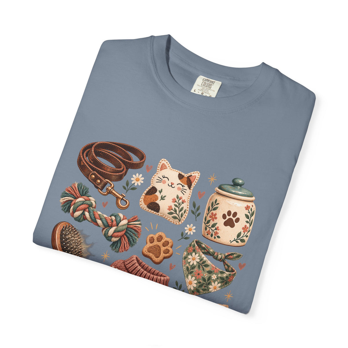 Cozy Pet Parent Essentials T-Shirt – Vintage Dog & Cat Lover Tee