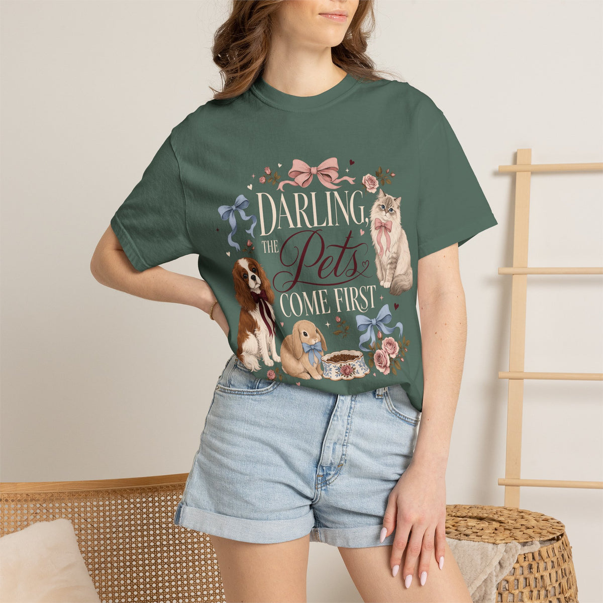 Darling the Pets Come First T-Shirt