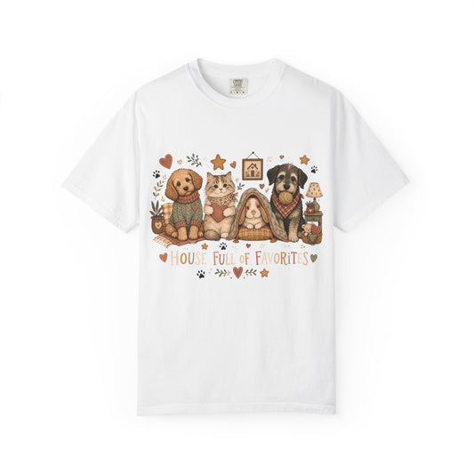 House Full of Favorites Pets T-Shirt