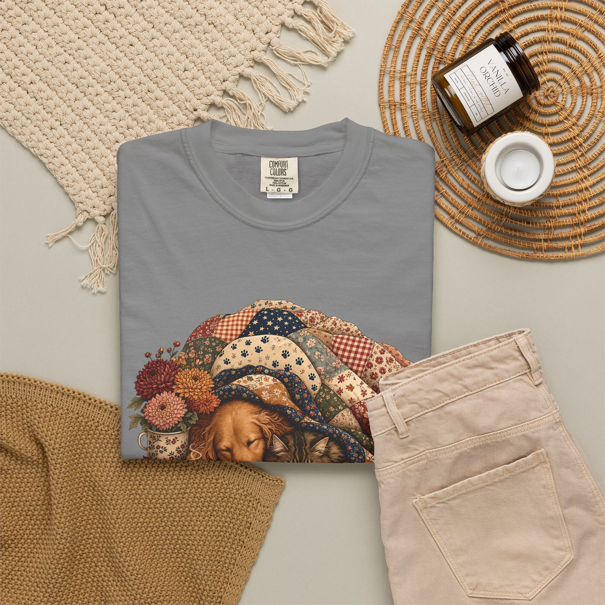 Cozy Season Is Better With Paws T-Shirt , Fall Dog & Cat Cozy Pet Parent