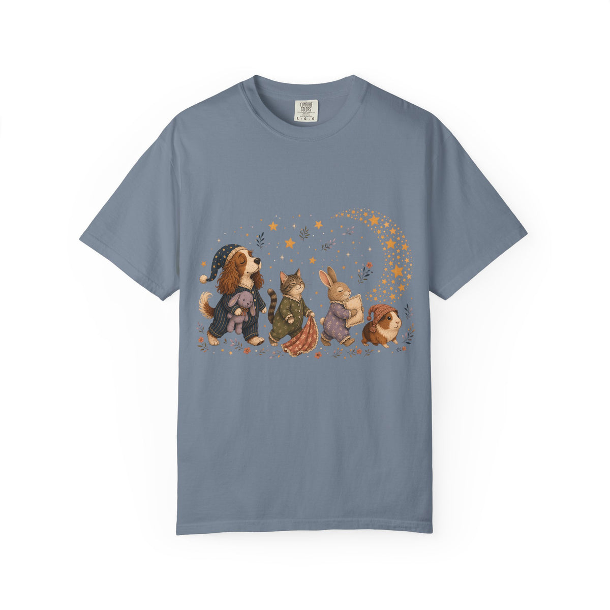 Cozy Bedtime Pet Parade T-Shirt
