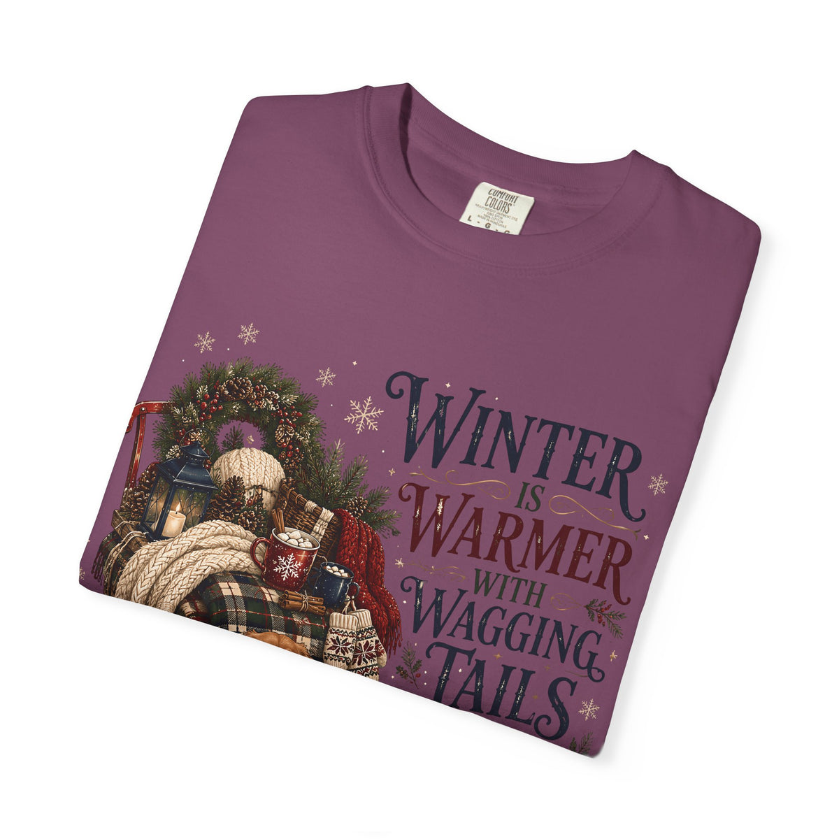 Winter Is Warmer With Wagging T-Shirt