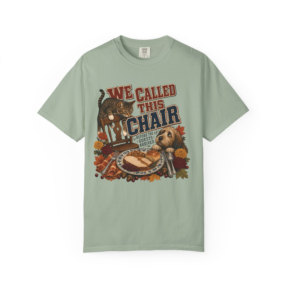 We Called This Chair – Funny Dog & Cat Pet Lover T-Shirt