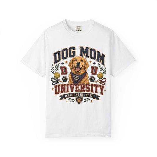 Dog Mom University — Cute Dog Lover T-Shirt