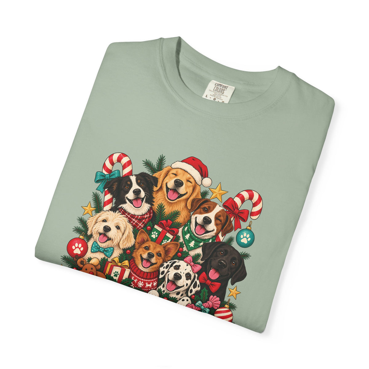 Christmas Is Better With the Whole Pack T-Shirt – Multi-Dog Christmas Tee