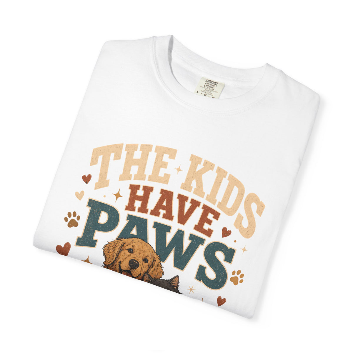 The Kids Have Paws Dog and Cat T-Shirt