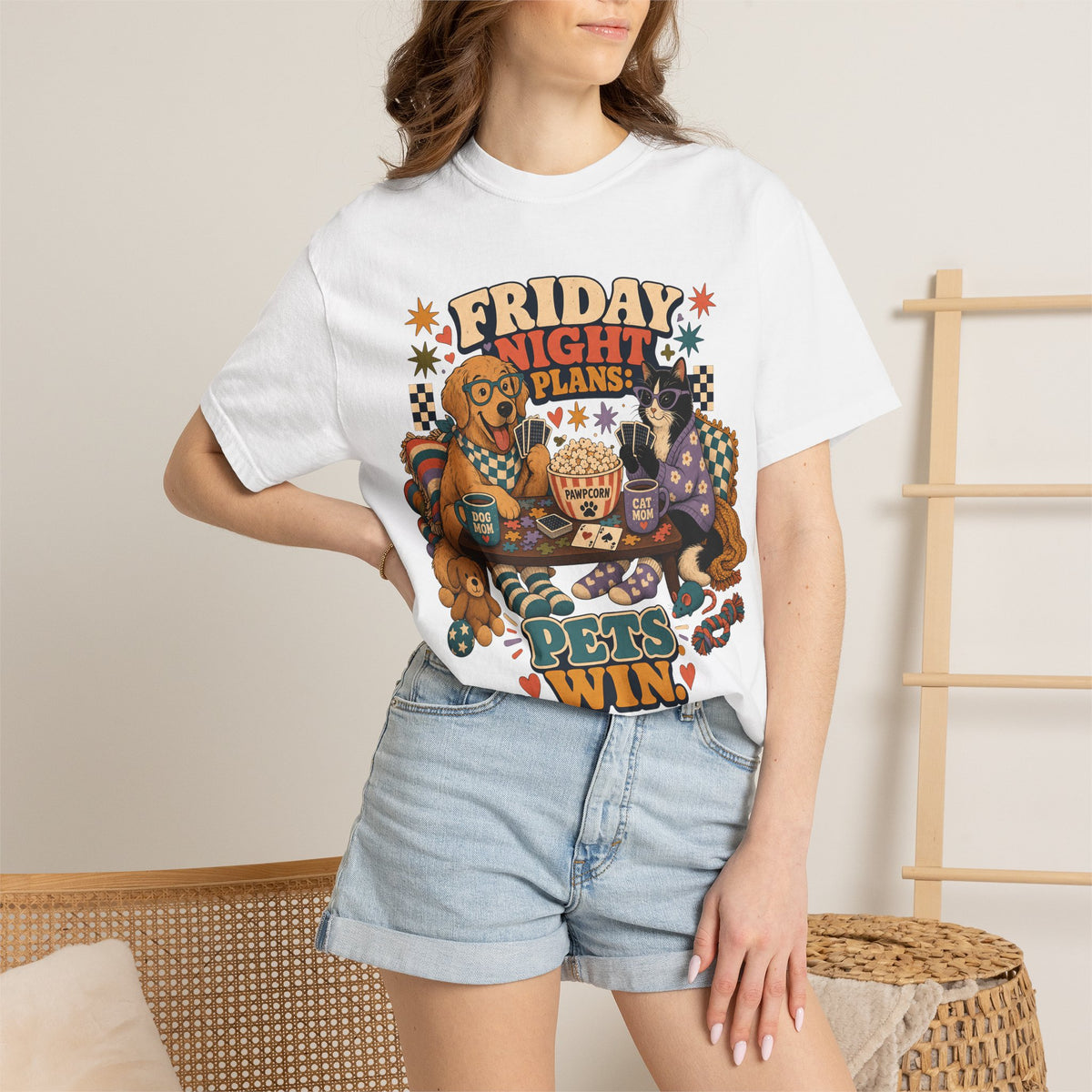 Friday Night Plans Pets — Cute Pet Lover T-Shirt
