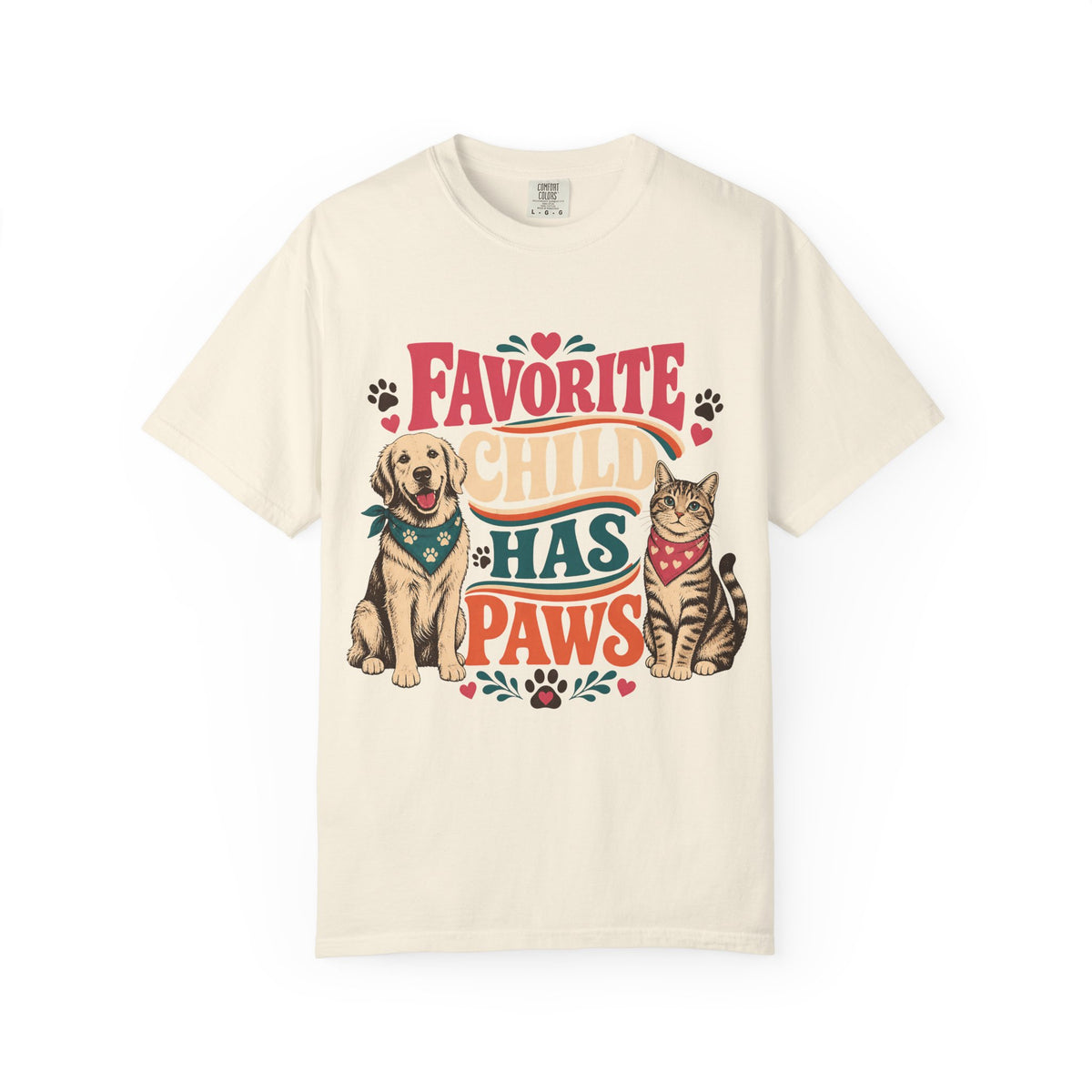 Favorite Child Has Paws T-Shirt