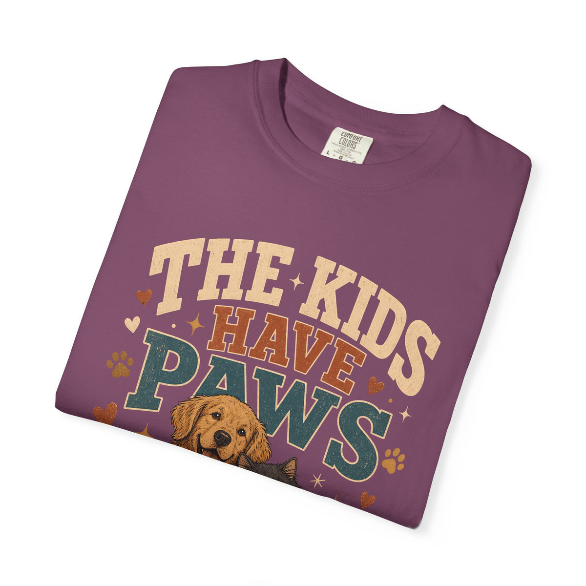 The Kids Have Paws Dog and Cat T-Shirt