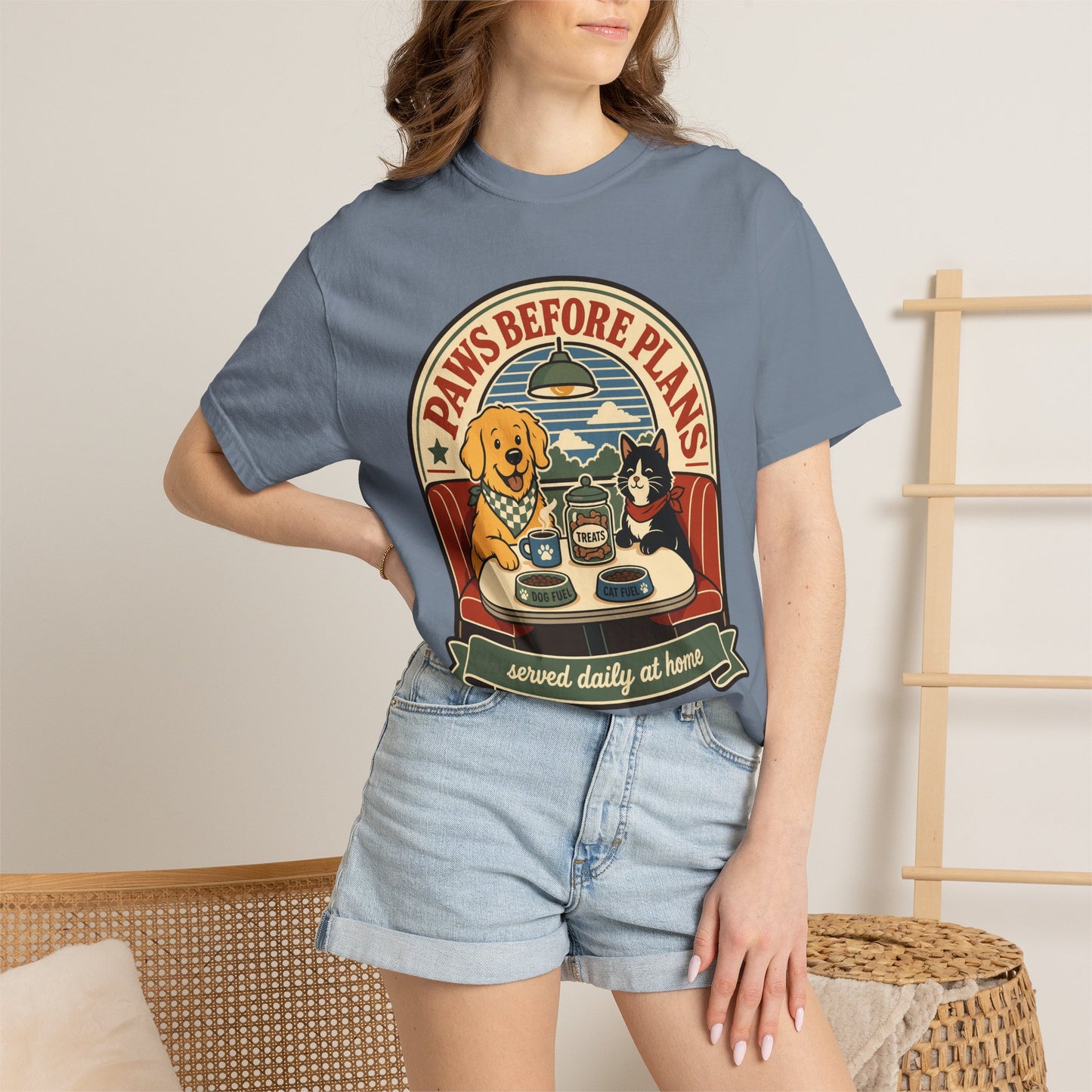 Paws Before Plans Pet Lover — Cute Pet Lover T-Shirt