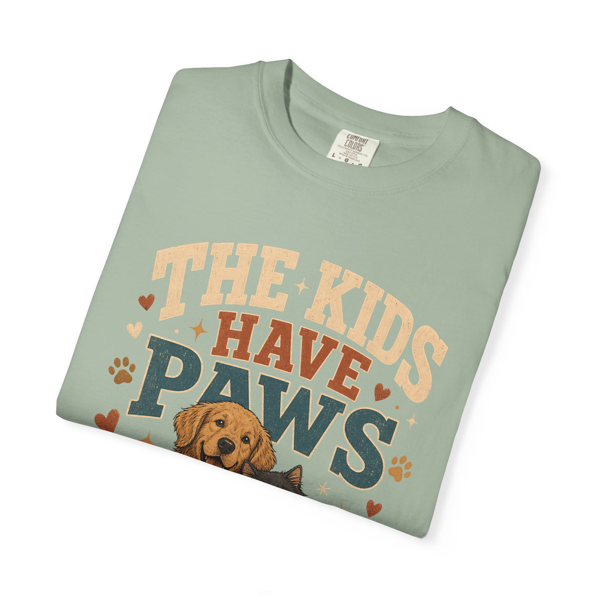 The Kids Have Paws Dog and Cat T-Shirt