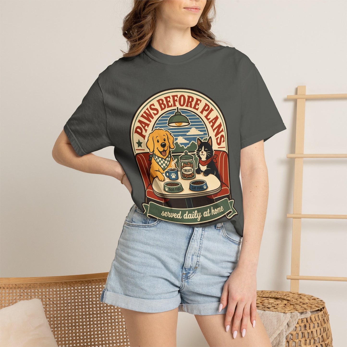 Paws Before Plans Pet Lover — Cute Pet Lover T-Shirt