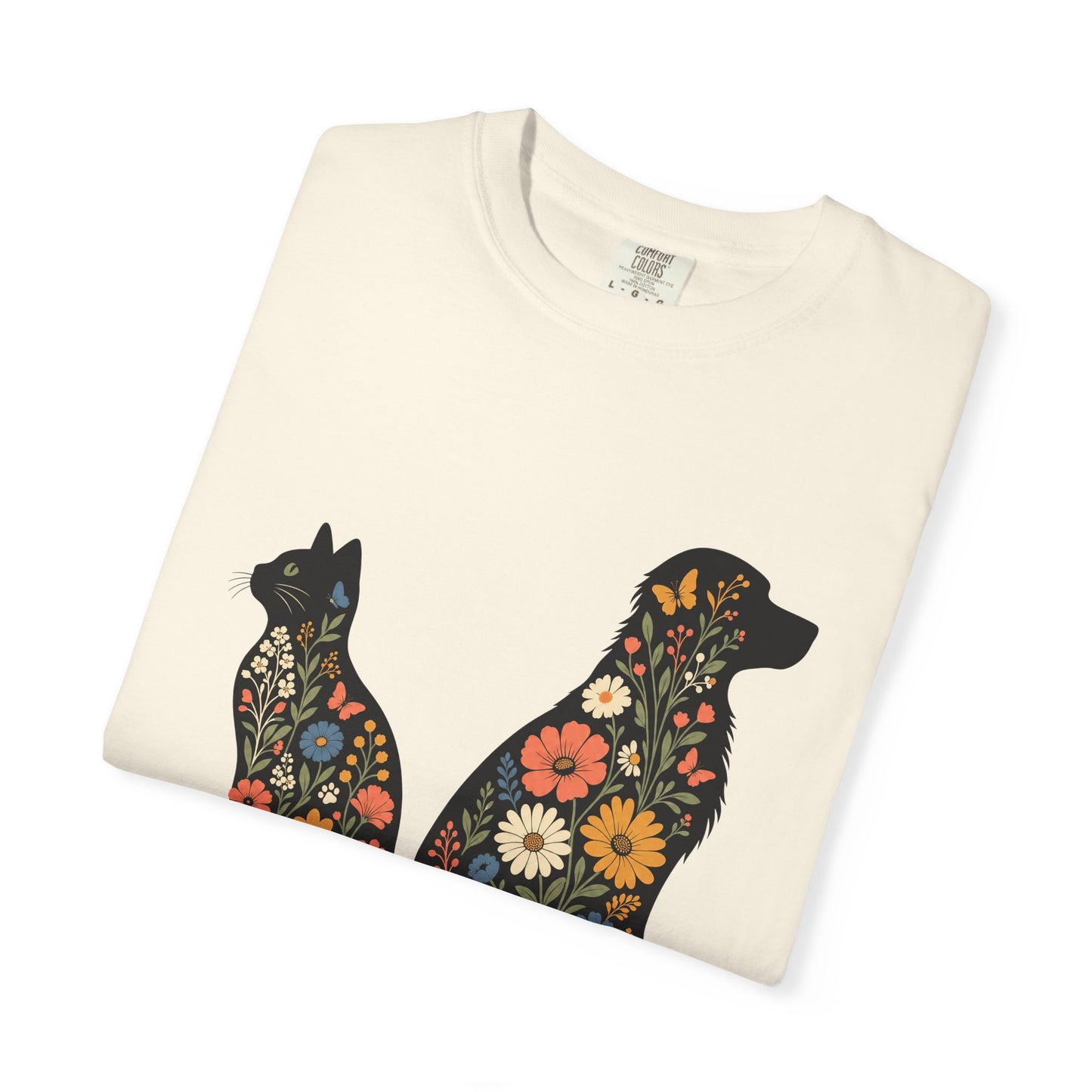 Botanical Dog and Cat Lover — Cute Pet Lover T-Shirt
