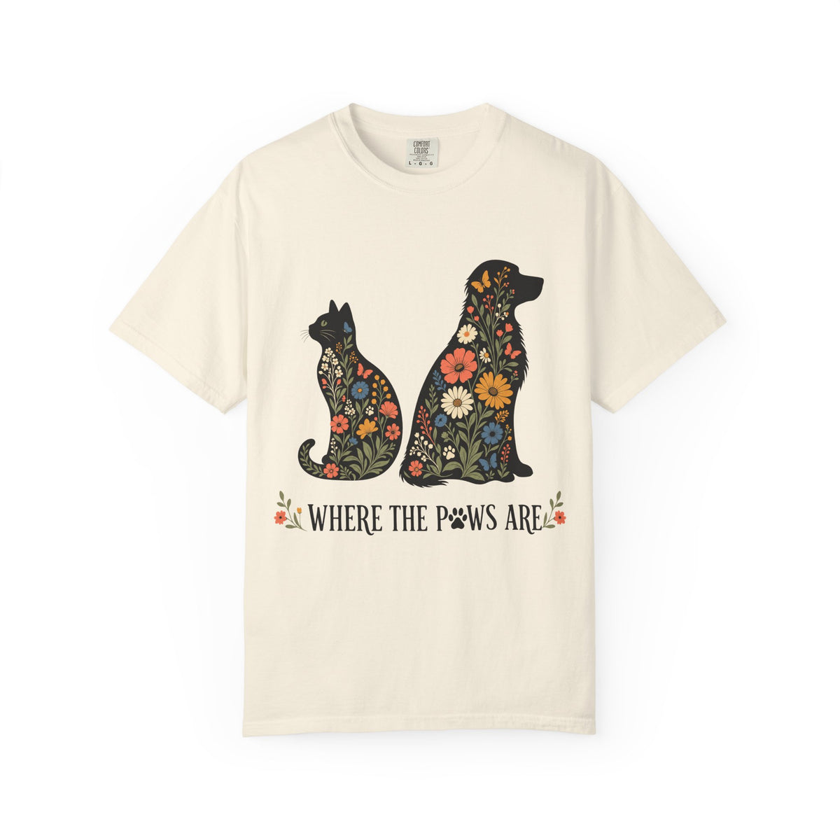 Botanical Dog and Cat Lover — Cute Pet Lover T-Shirt