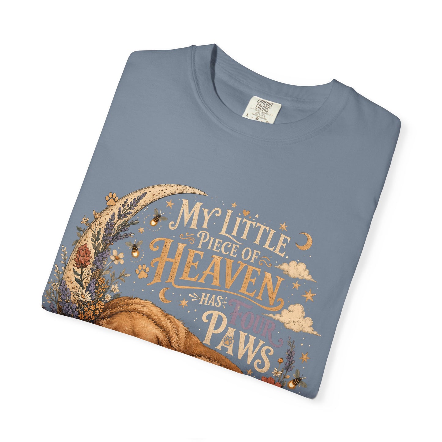 My Little Piece of Heaven Has Four Paws Shirt Pet Loss Gift