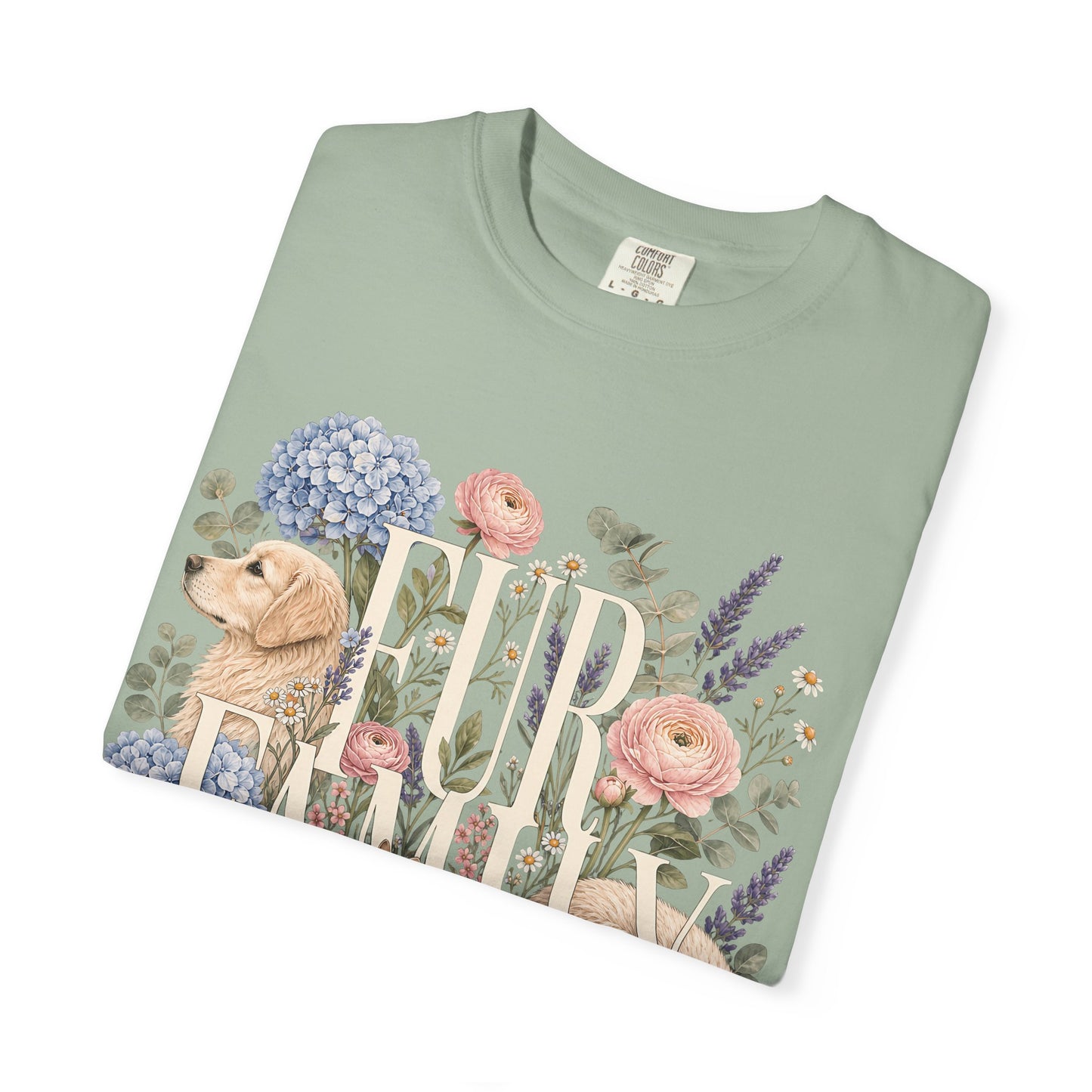 Fur Family Floral -Shirt