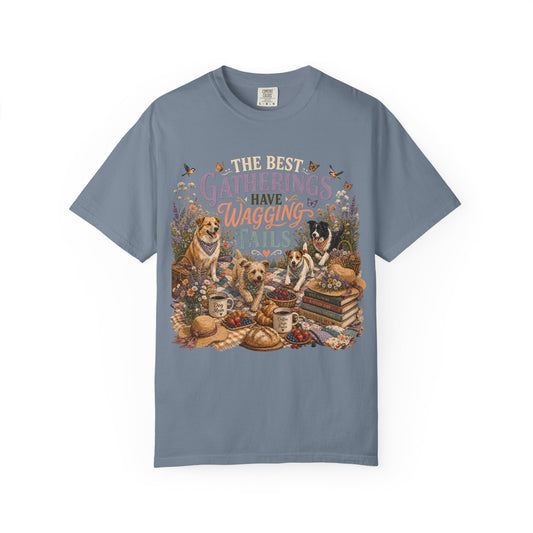 Love Hangs Out Here Dog Mom T-Shirt