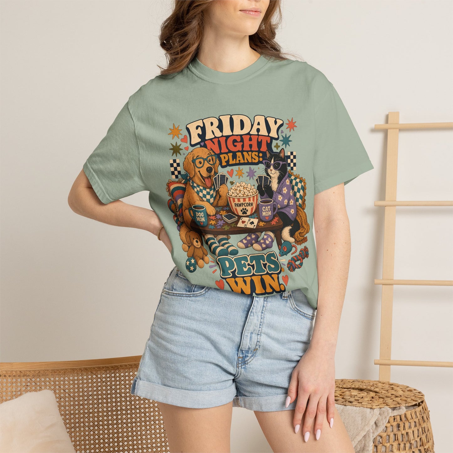 Friday Night Plans Pets — Cute Pet Lover T-Shirt