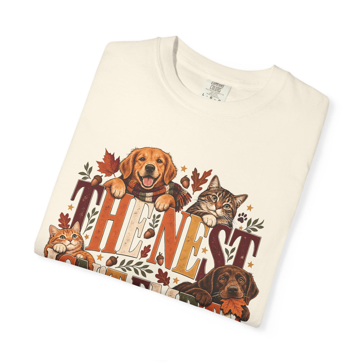 The Nest Isn't Empty It's Covered in Fur T-Shirt – Funny Empty Nester Pet Lover Tee