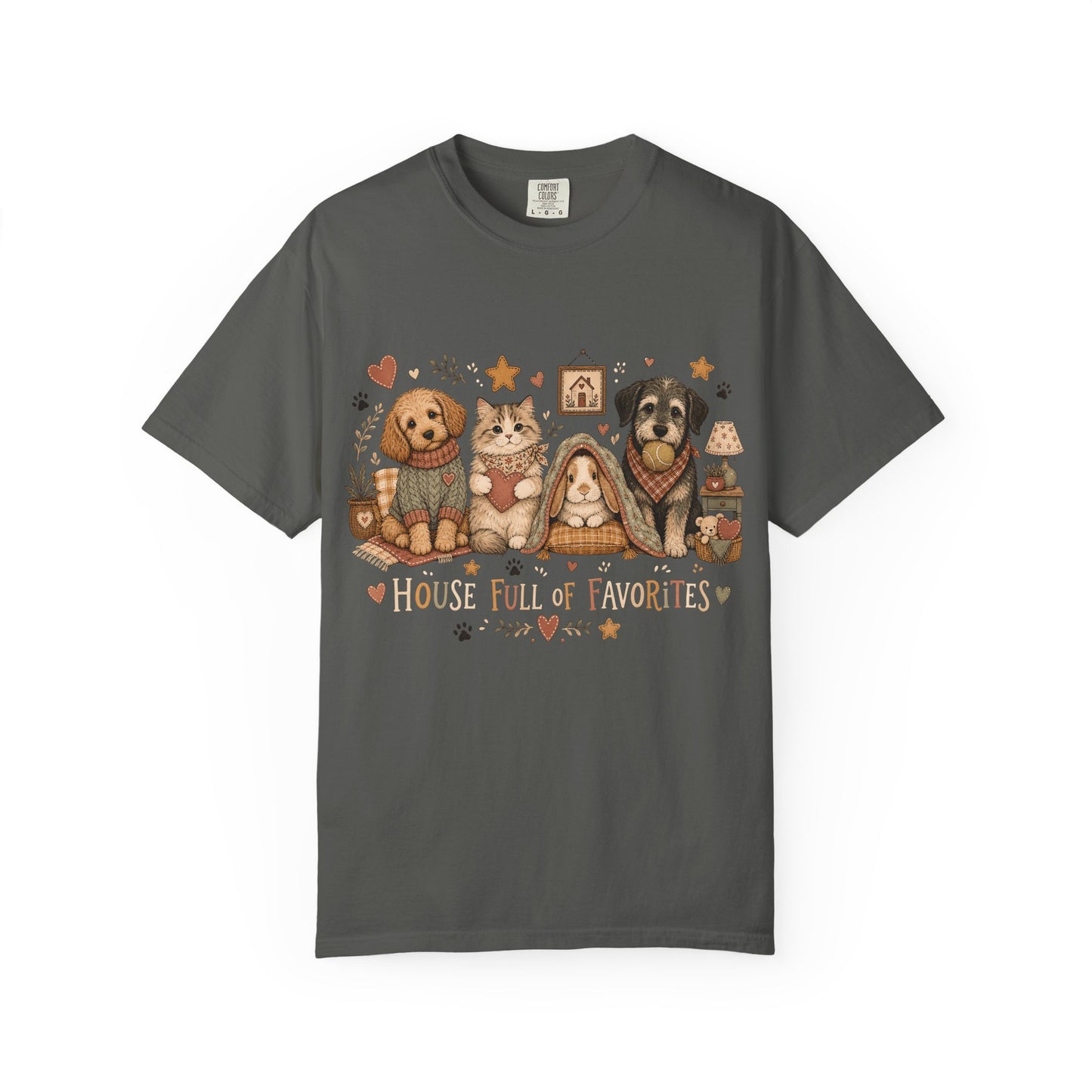 House Full of Favorites Pets T-Shirt