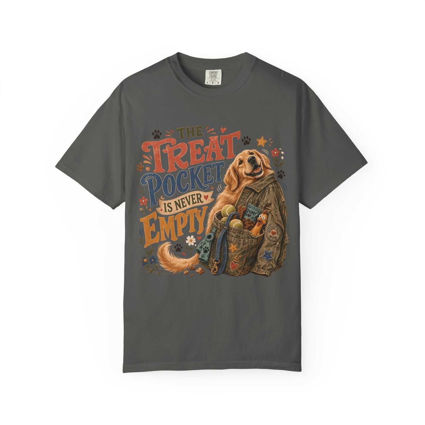 The Treat Pocket Is Never Empty T-Shirt Dog Mom