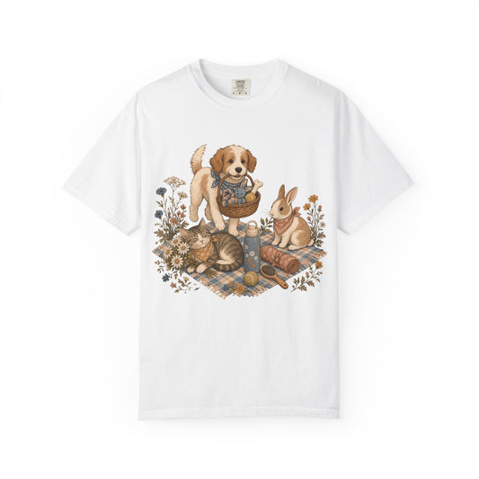 Cozy Mixed Pet Picnic T-Shirt